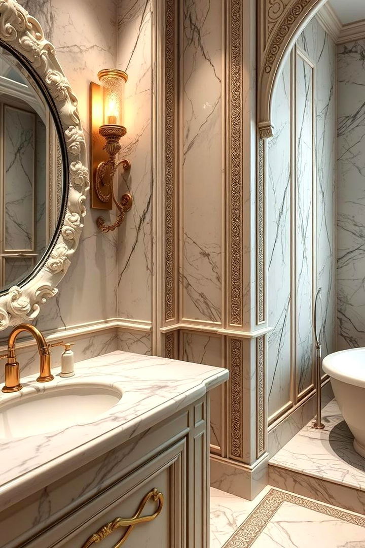 Luxurious Stone Detail Enhancements - 22 Stone Bathroom Ideas