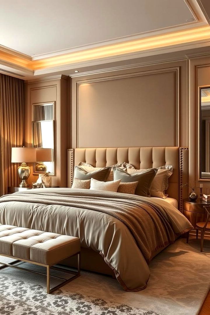 Luxurious Tan Ambience - 22 Tan Bedroom Ideas