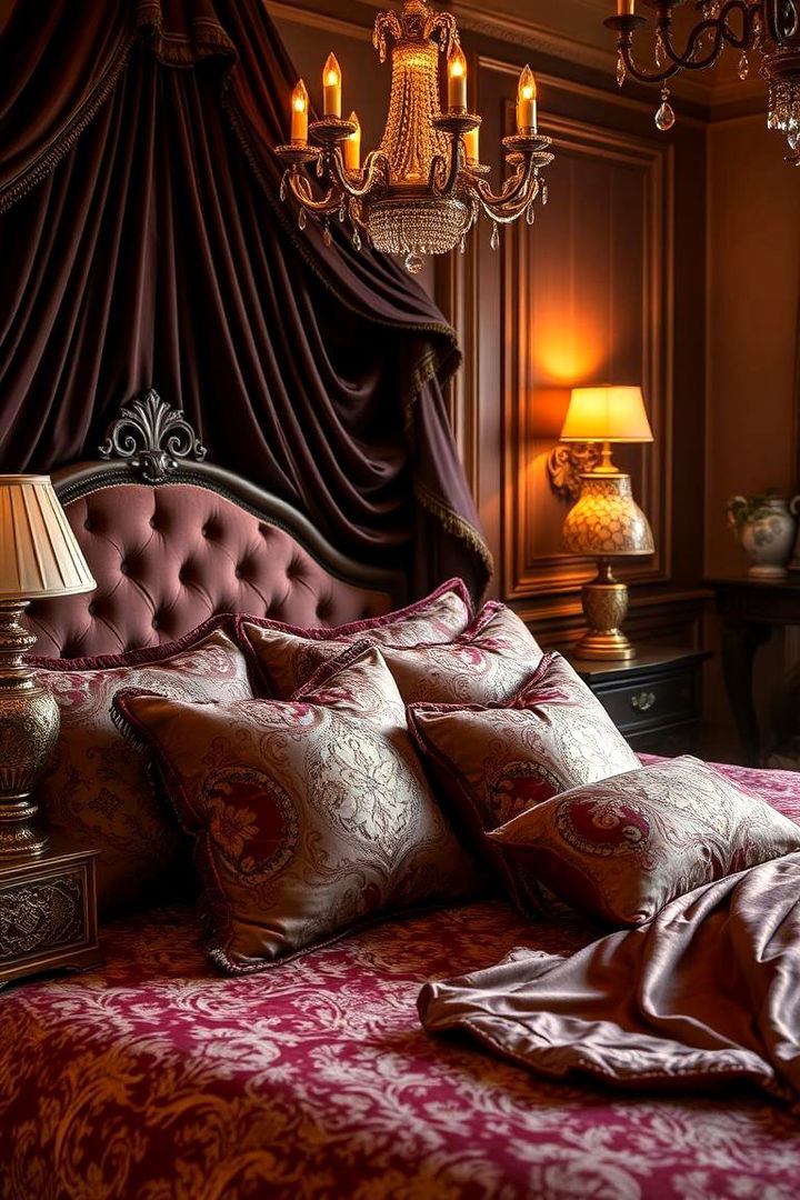 Luxurious Textures and Patterns - 22 Bedroom Ideas for Women