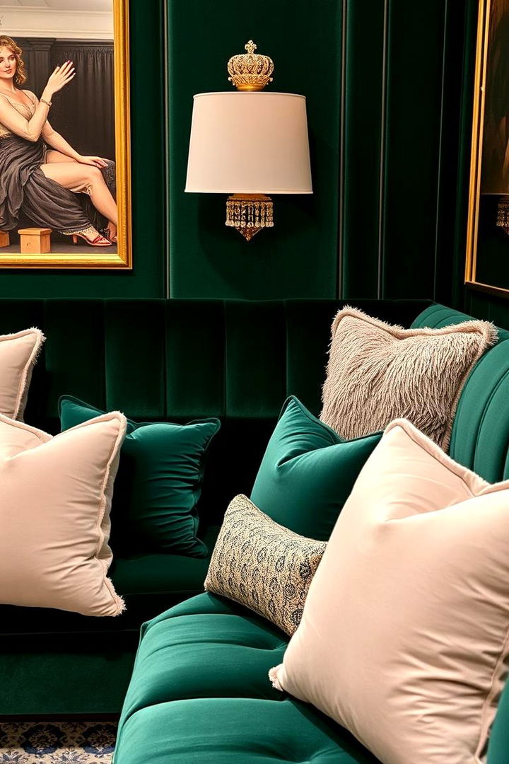 Luxurious Velvet Upholstery - 22 Ways to Decorate With Jewel Tones