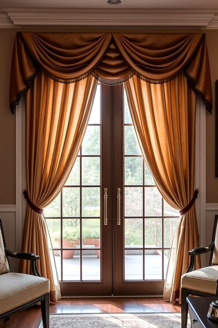 Luxurious Window Treatments - 22 Patio Door Ideas