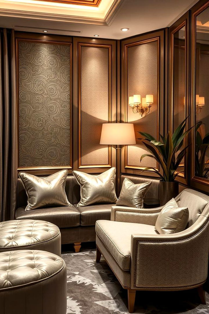 Luxury Accent Details - 22 Living Room Corner Ideas