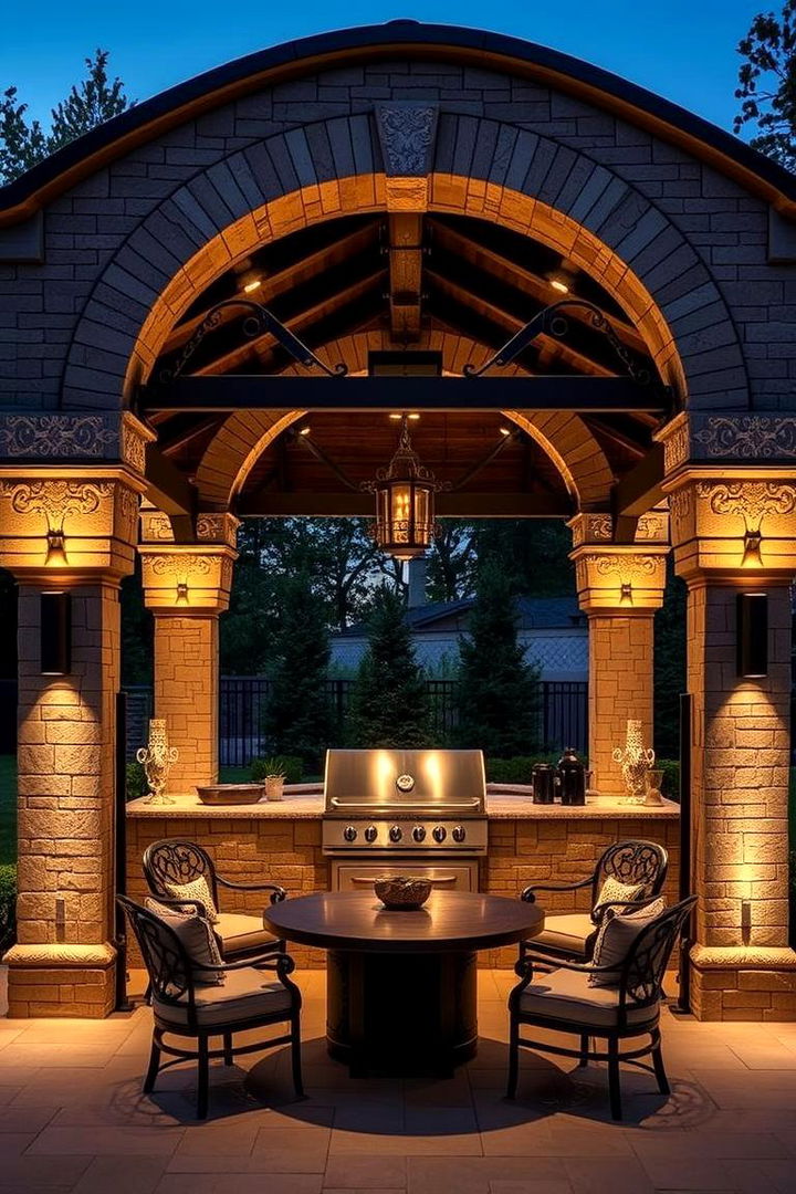 Luxury BBQ Pavilion - 22 bbq area ideas