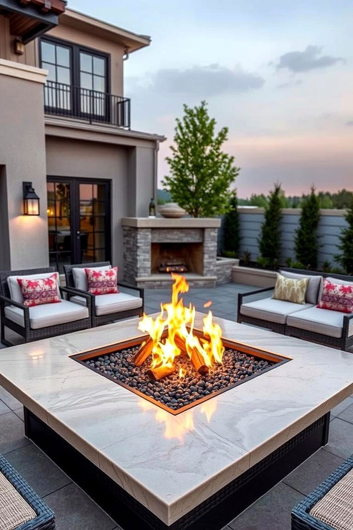 Luxury Custom Made Square Fire Pit - 22 Square Fire Pit Ideas