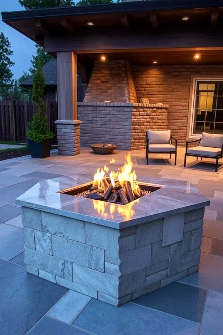 Luxury Embedded Fire Pit - 22 Fire Pit Ideas