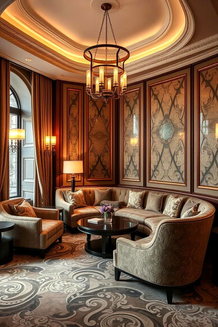 Luxury Lounge Setting - 22 Corner Decoration Ideas