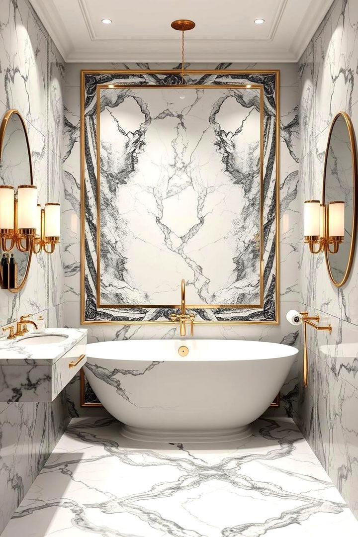 Luxury Materials - 22 Modern Bathroom Decor Ideas