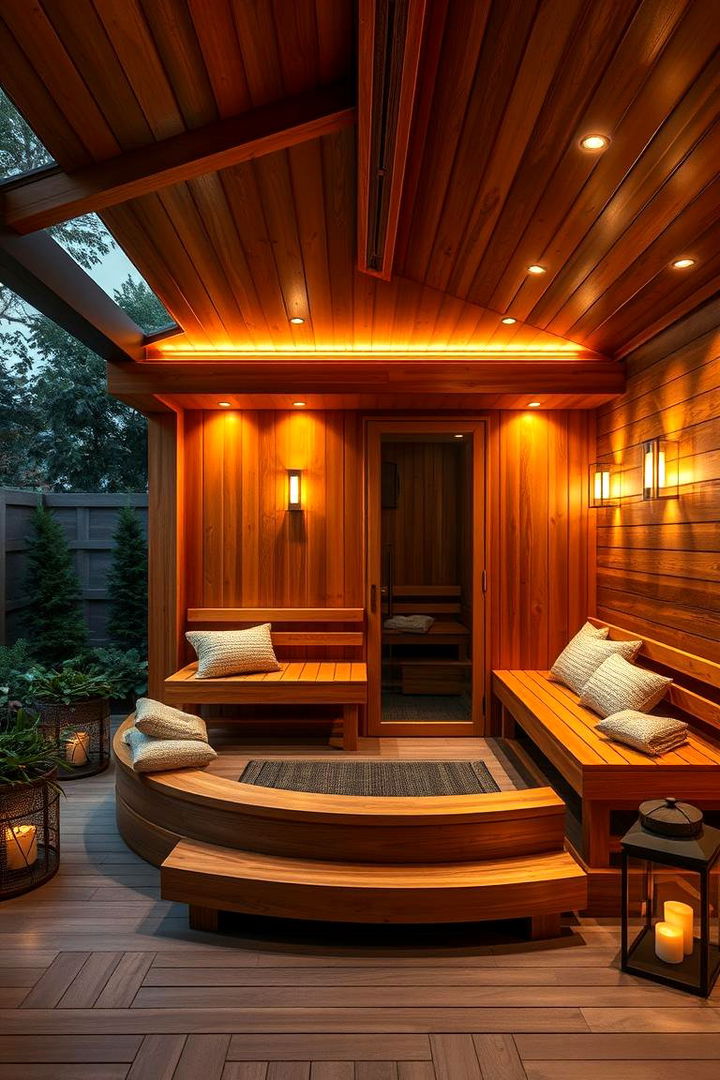 Luxury Outdoor Spa Sauna - 22 Outdoor Sauna Ideas