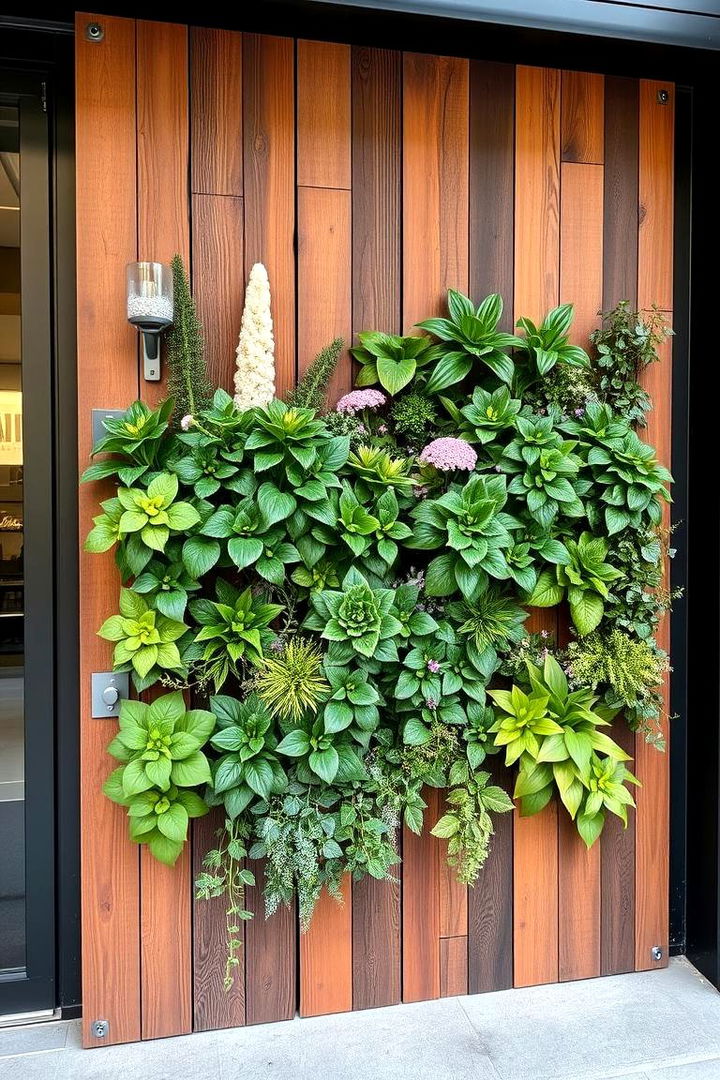 Luxury Planter Wall - 22 Vertical Pallet Garden Ideas