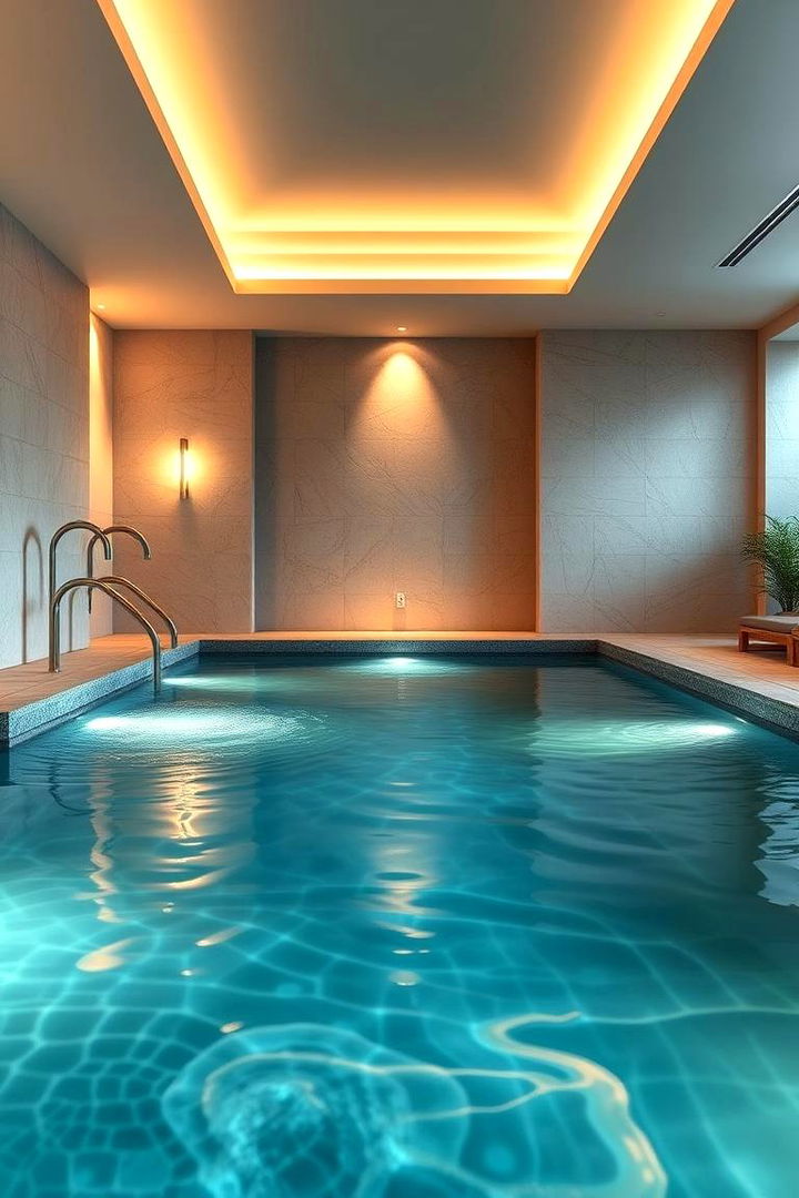 Luxury Spa Retreat Indoor Pool - 22 Indoor Pool Ideas