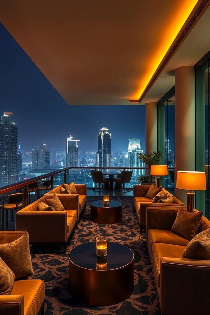 Luxury Urban Lounge - 22 Loft Balcony Ideas