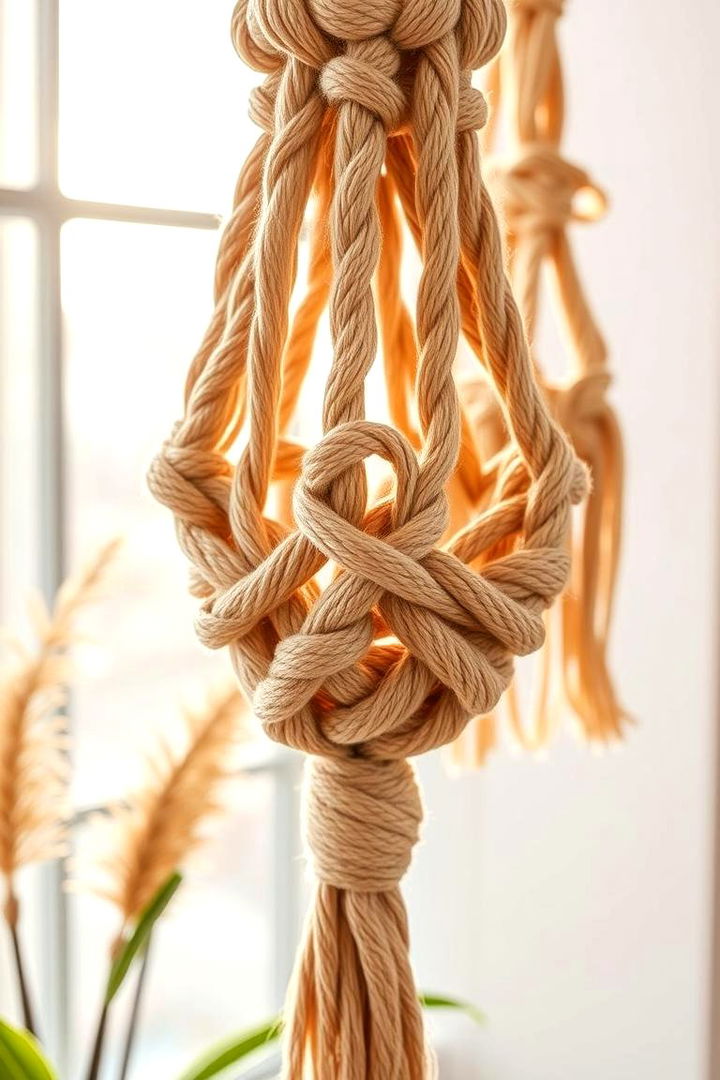 Macrame Hanging Decor - 22 Boho Nursery Ideas