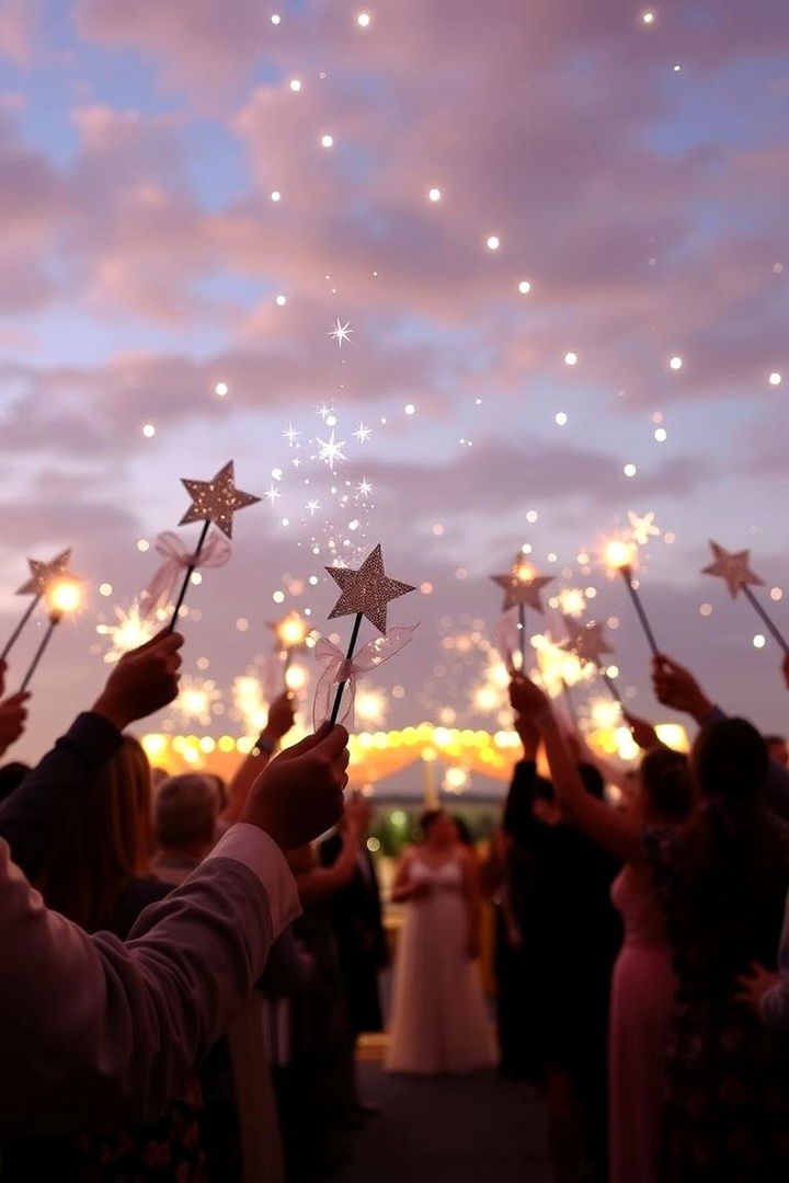 Magic Wand Farewell - 22 Wedding Send-off Ideas