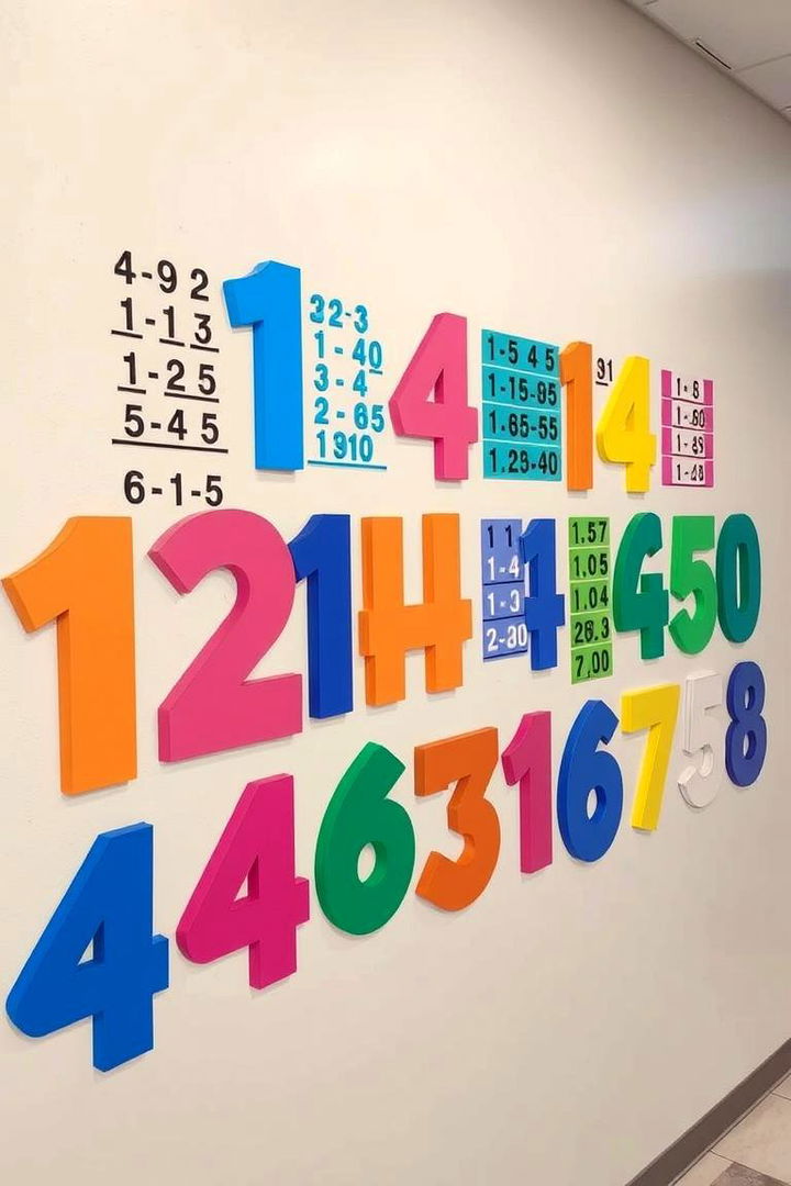 Magical Multiplication - 22 Math Mural Ideas