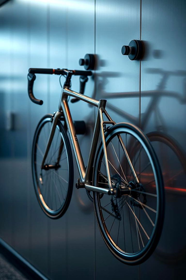 Magnetic Bike Racks - 22 Garage Bike Storage Ideas