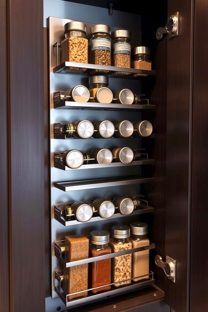 Magnetic Spice Racks and Holders - 22 Corner Pantry Ideas