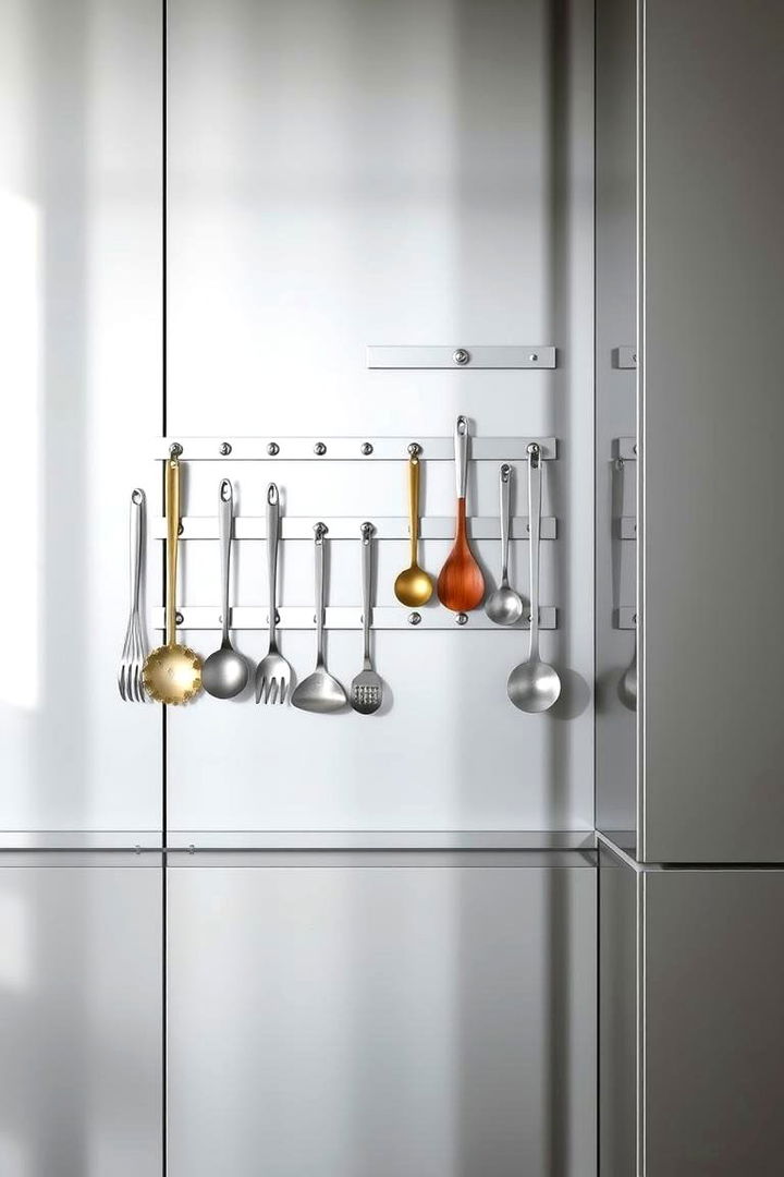 Magnetic Storage Systems - 22 Tiny House Storage Ideas