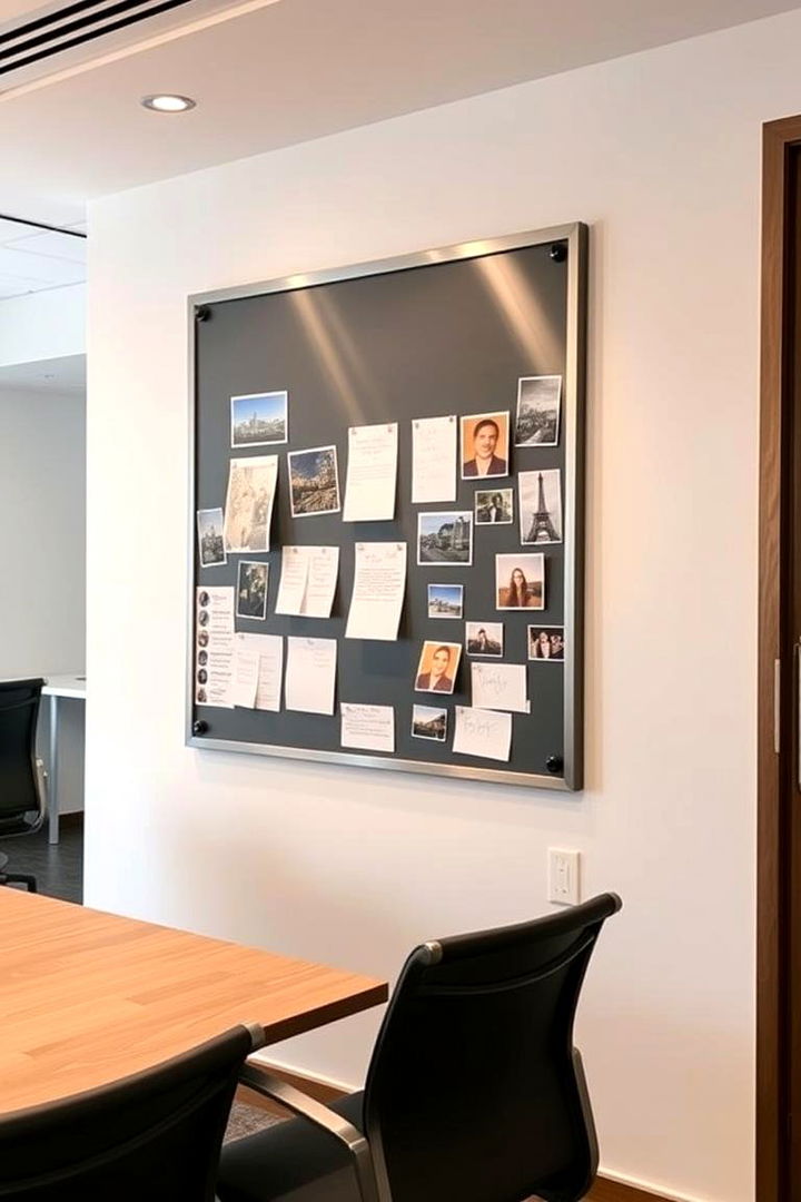 Magnetic Wall Boards - 22 Boy and Girl Shared Small Room Ideas