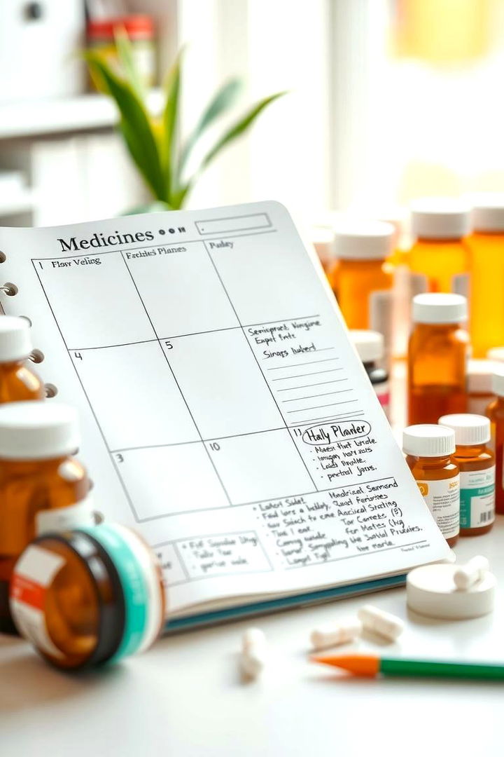 Maintain a Daily Medicine Planner - 22 Medicine Storage Ideas