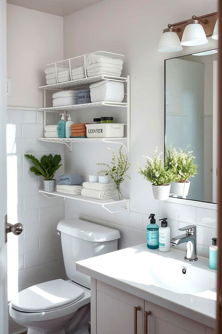 Maintain a Weekly Cleaning Routine - 22 Bathroom Organization Ideas