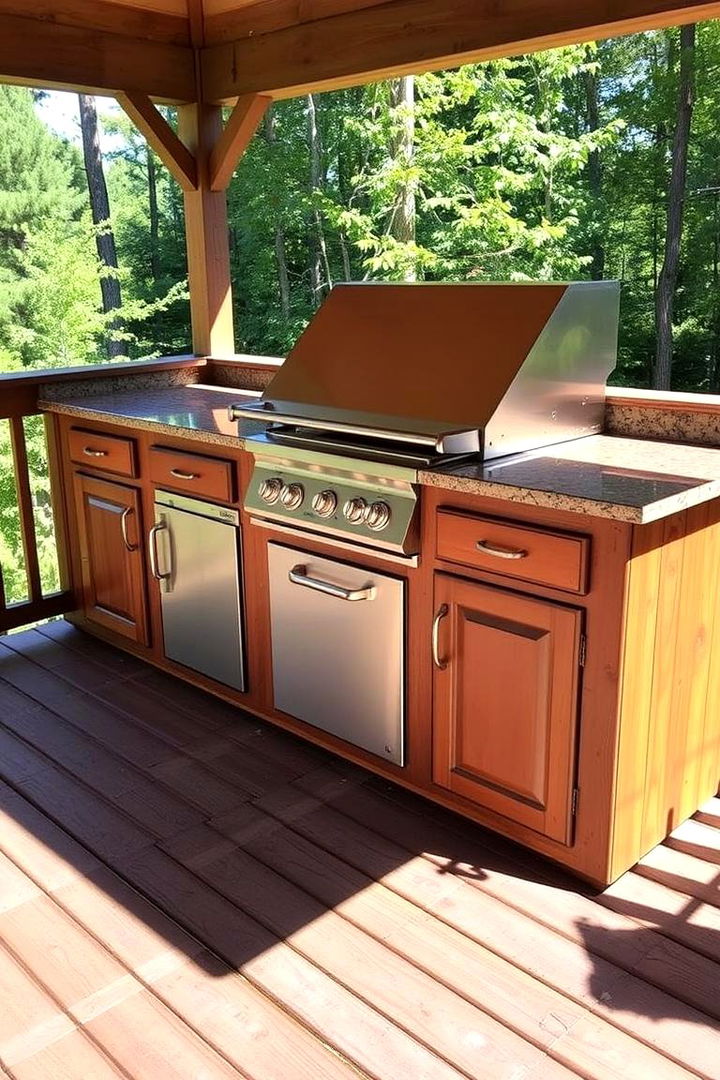 Maintenance and Longevity - 22 Outdoor Kitchen on Deck