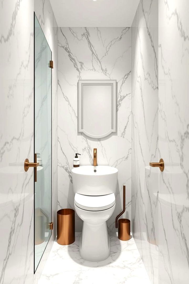 Marble Use in Small Bathrooms - 22 Marble Bathroom Ideas