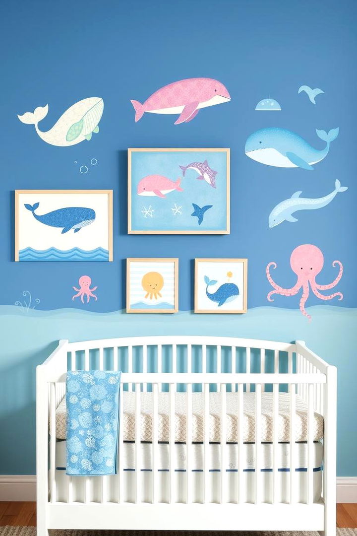Marine Animal Art - 22 Ocean-themed Nursery Ideas