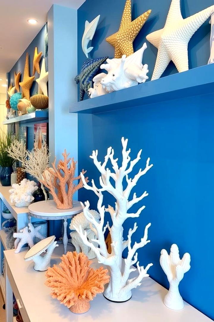 Marine Life Accents - 22 Coastal Bedroom Ideas