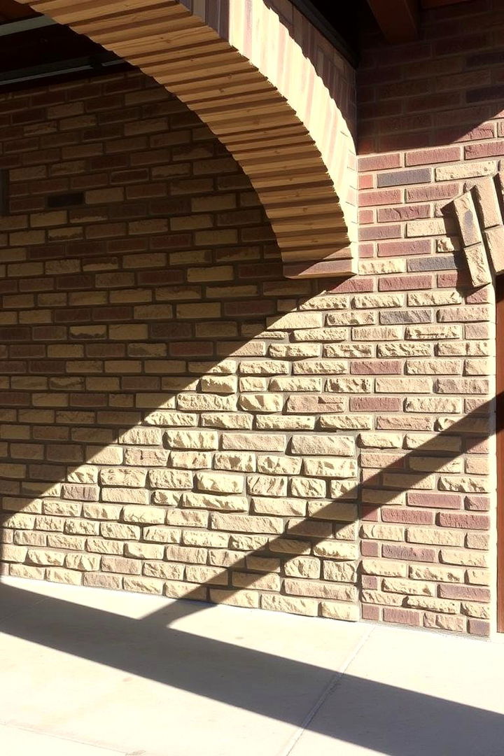 Masonry Accent Walls - 22 Rustic Garage Ideas