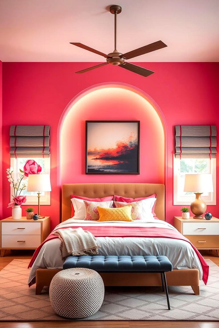Mastering Color Coordination Techniques - 22 Large Bedroom Design Ideas