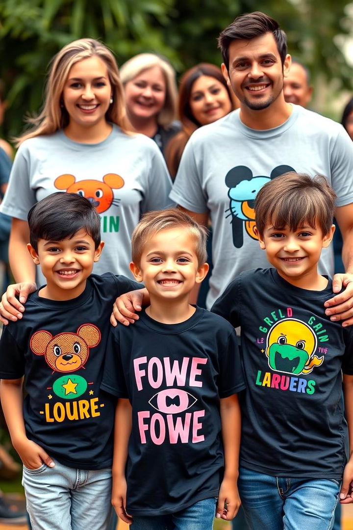 Matching Family T Shirts - 22 Family Gift Ideas