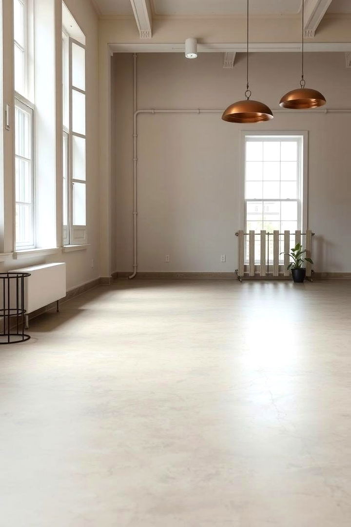 Matte Sealed Concrete Finishes - 22 Types of Concrete Floor Finishes