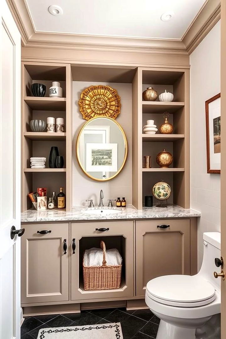 Maximized Storage Solutions - 22 Maximalist Bathroom Design Ideas
