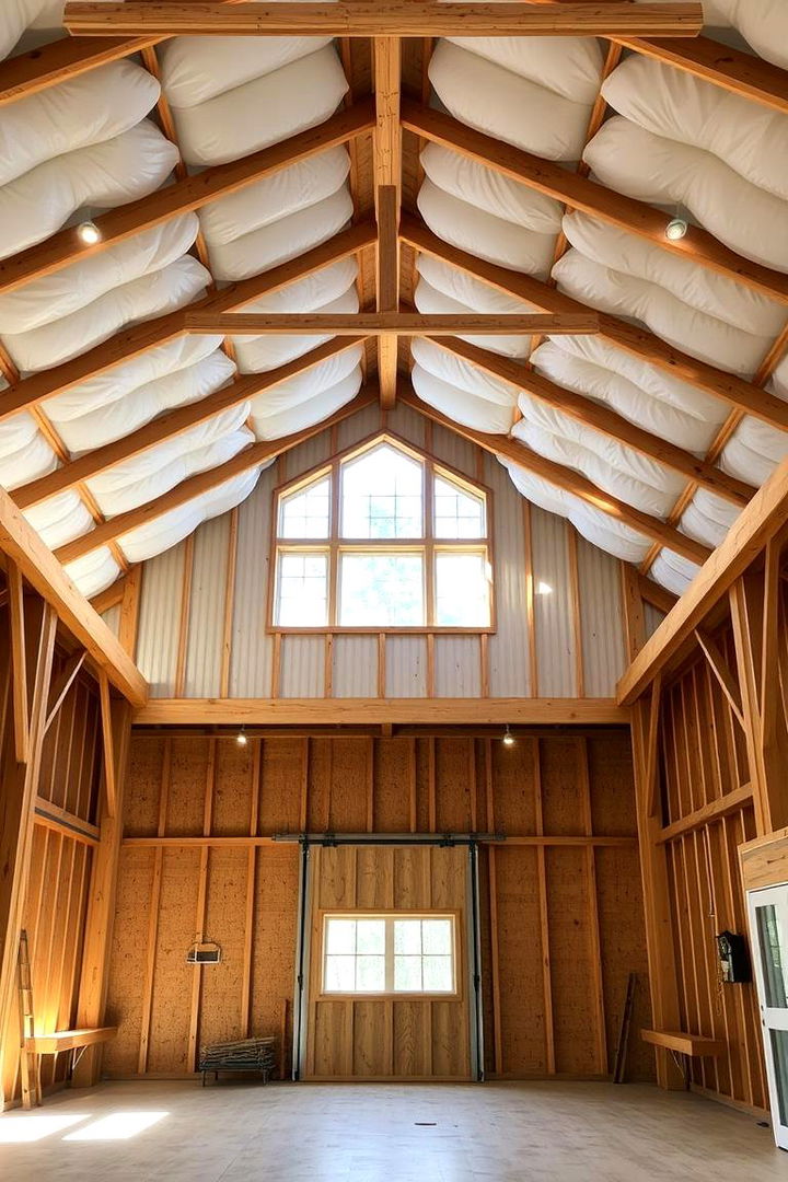 Maximizing Energy Efficiency - 22 Pole Barn Interior Ideas