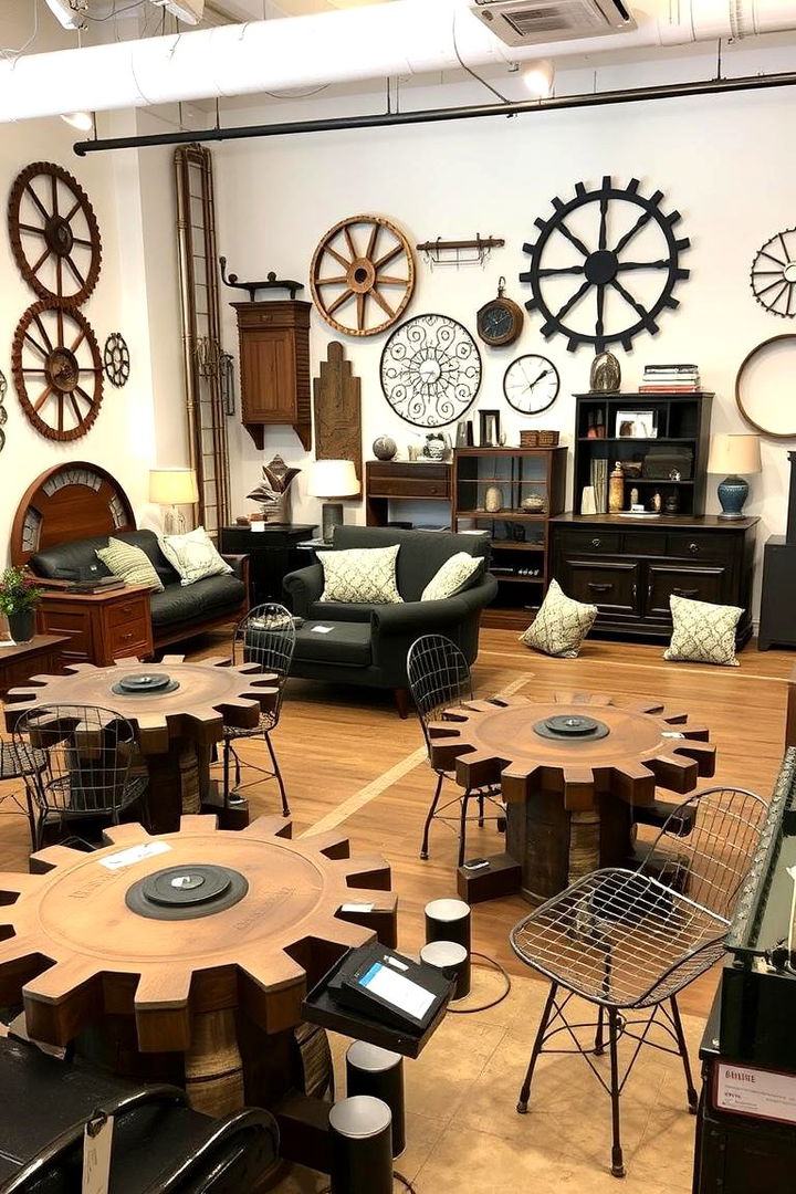 Mechanical Inspired Furnishings - 22 Steampunk Bedroom Ideas