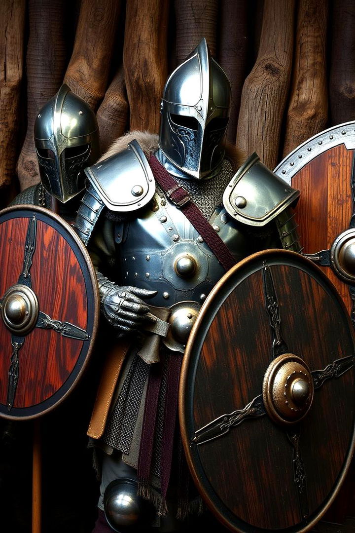 Medieval Armor and Accents - 22 Viking Bedroom Ideas