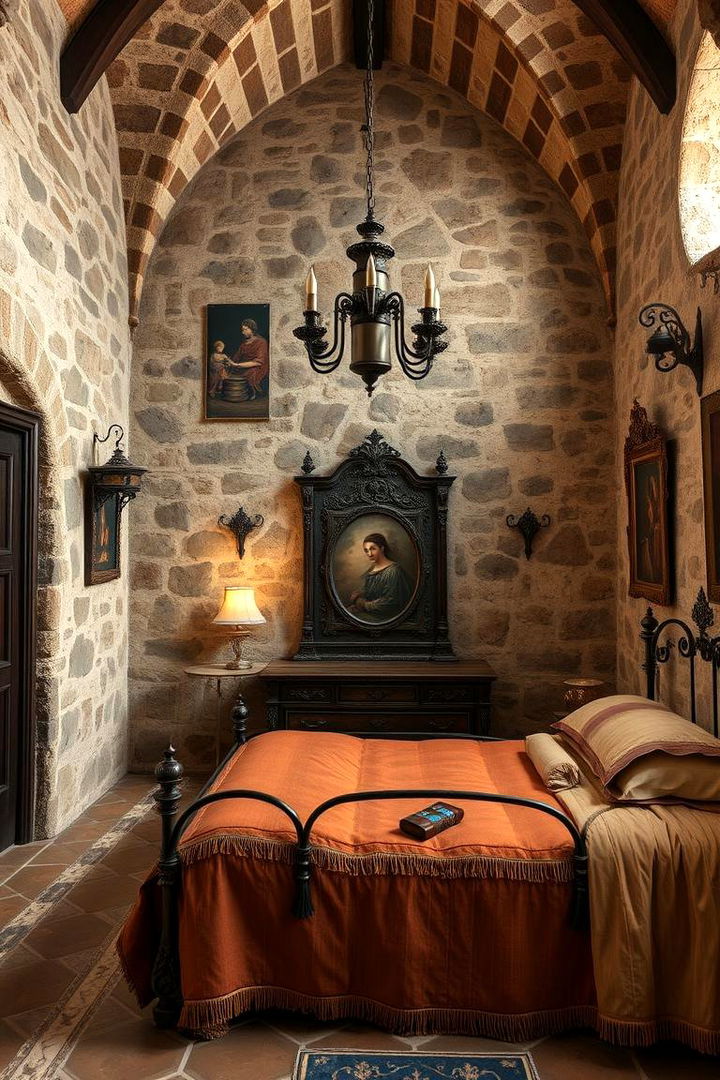 Medieval Castle Vibe - 22 Vampire Bedroom Ideas