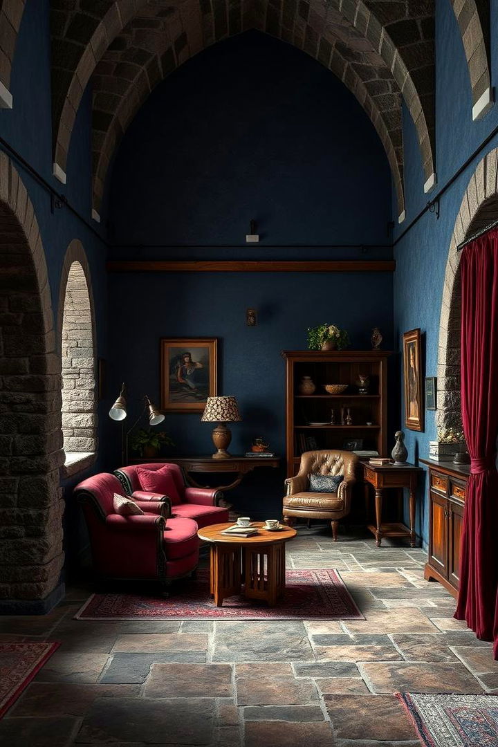 Medieval Color Palettes - 22 Castle Living Room Ideas