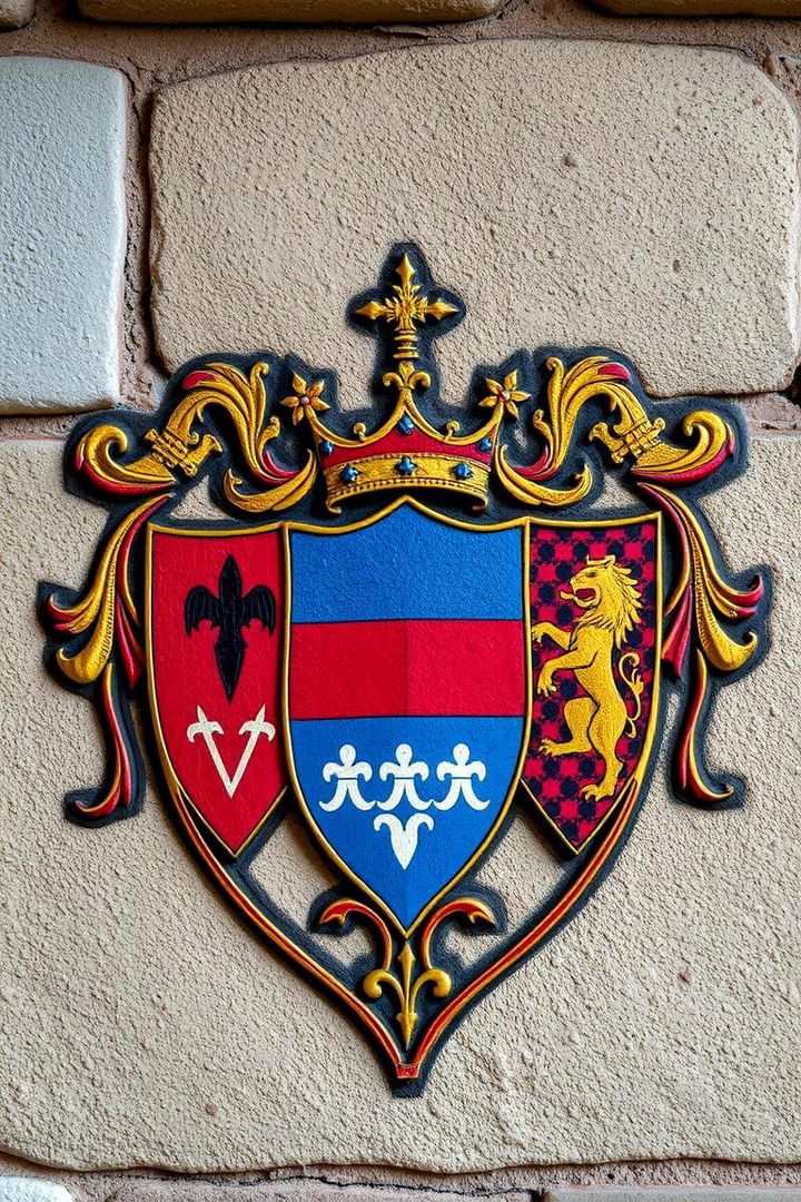 Medieval Heraldry Inspired Art - 22 Medieval Home Decor Ideas