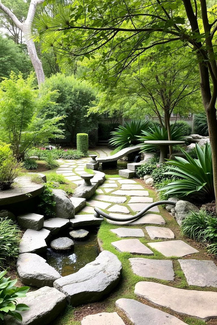Meditation and Reflection Garden - 22 Shady Garden Ideas