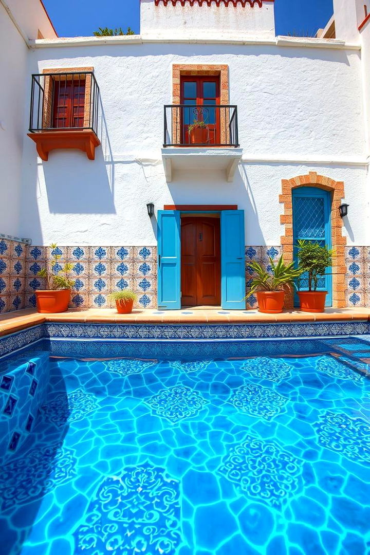 Mediterranean Charm - 22 Pool Tile Ideas