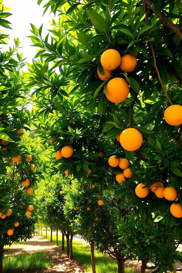 Mediterranean Citrus Grove - 22 Mediterranean Garden Ideas