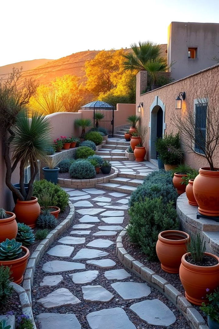 Mediterranean Escape - 22 Terraced Garden Ideas