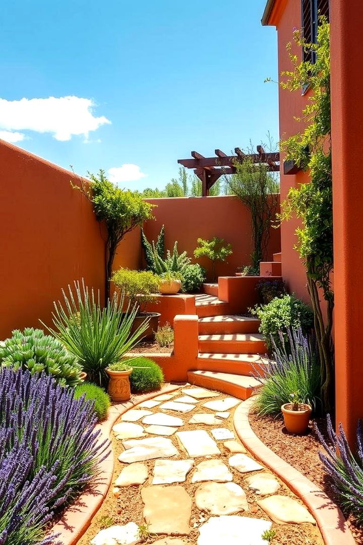Mediterranean Escape Spiral - 22 Spiral Garden Design Ideas