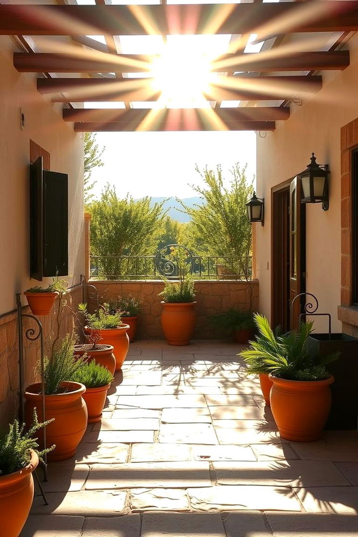 Mediterranean Garden Style - 22 Hillside Terraced Garden Ideas