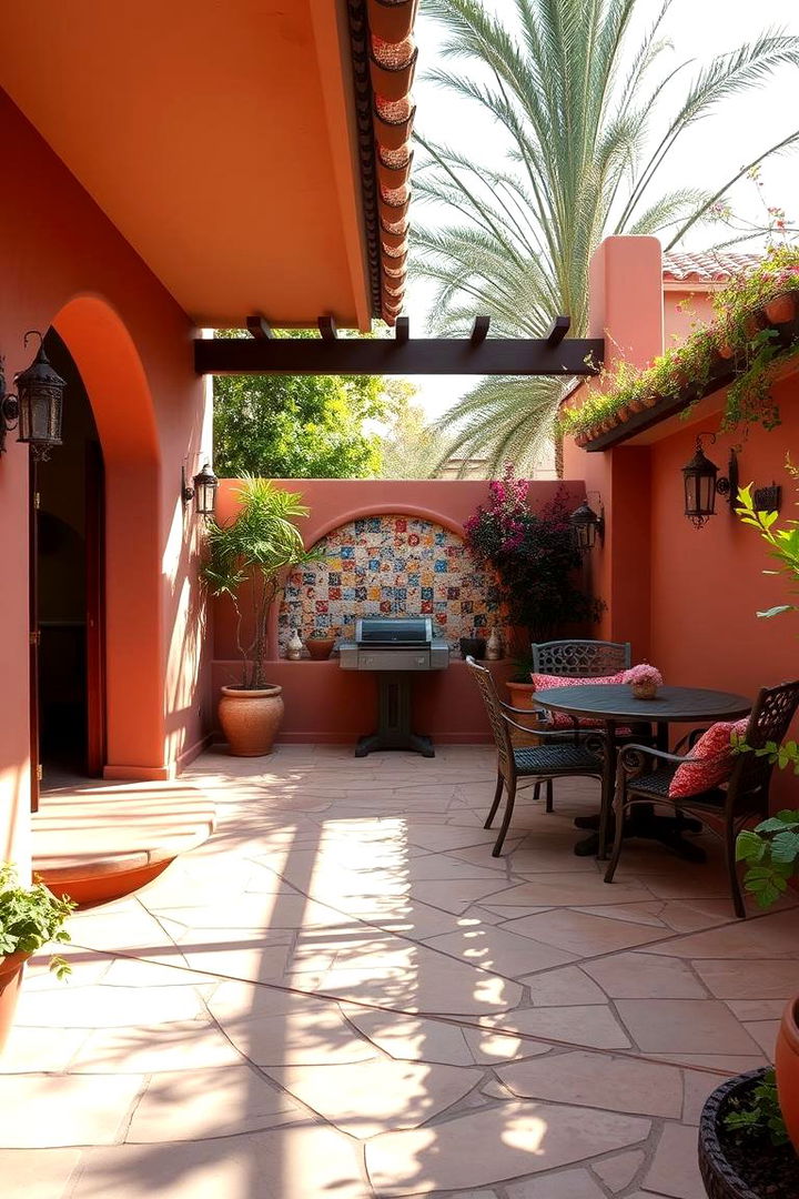 Mediterranean Inspiration - 22 Flagstone Patio Ideas