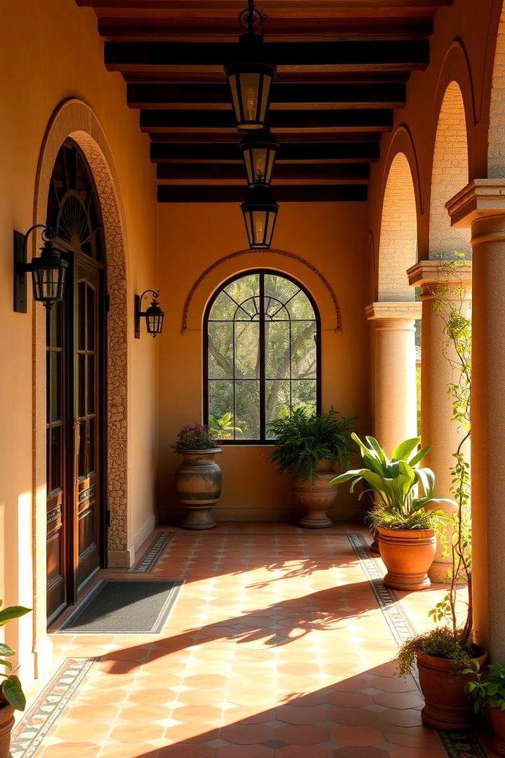 Mediterranean Inspired Enclosed Space - 22 Enclosed Porch Ideas