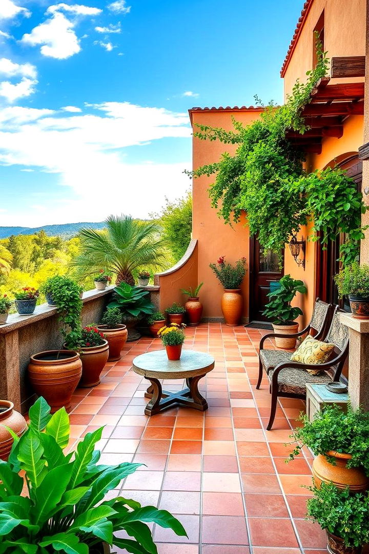 Mediterranean Inspired Haven - 22 Balcony Deck Ideas