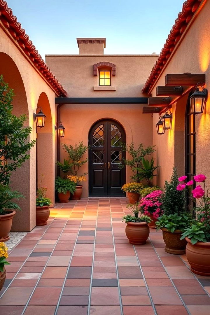 Mediterranean Inspired Layout - 22 Backyard Patio Ideas