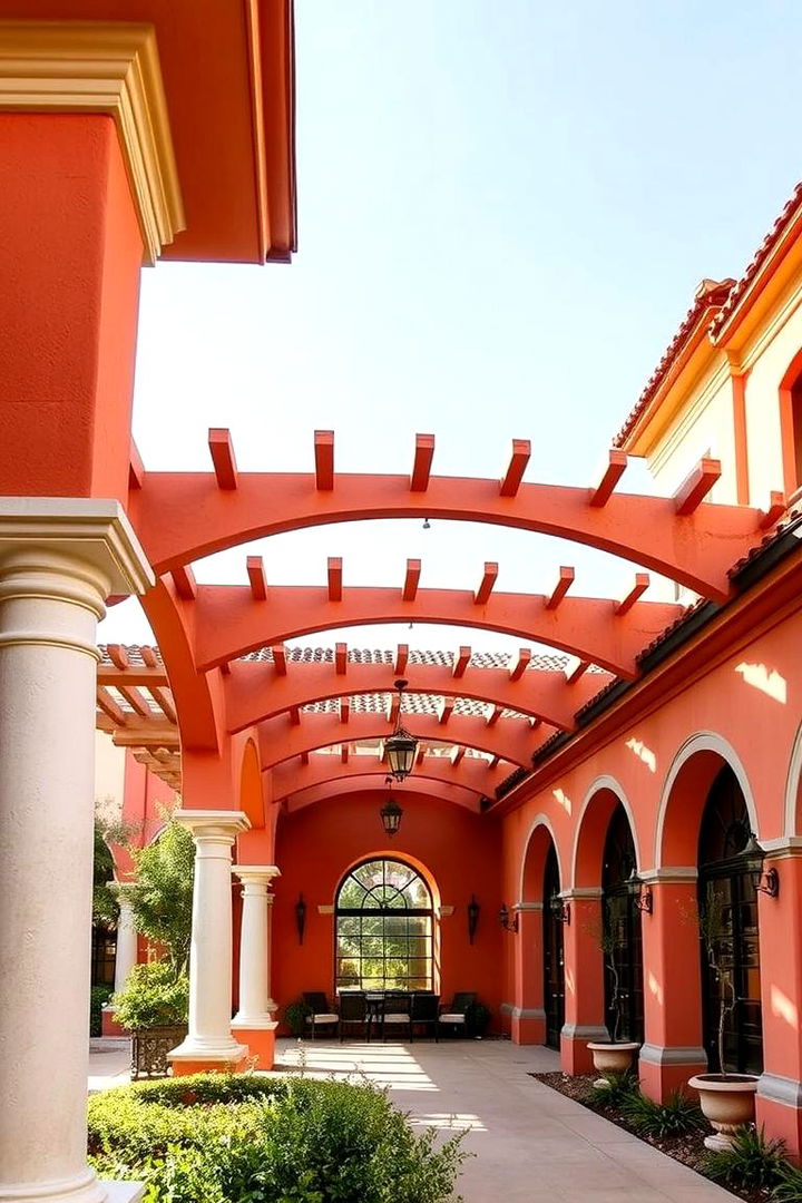 Mediterranean Inspired Pergola - 22 Patio Pergola Ideas